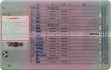 Zamik RFID MiFare Labels für die elektronische Führerscheinkontrolle